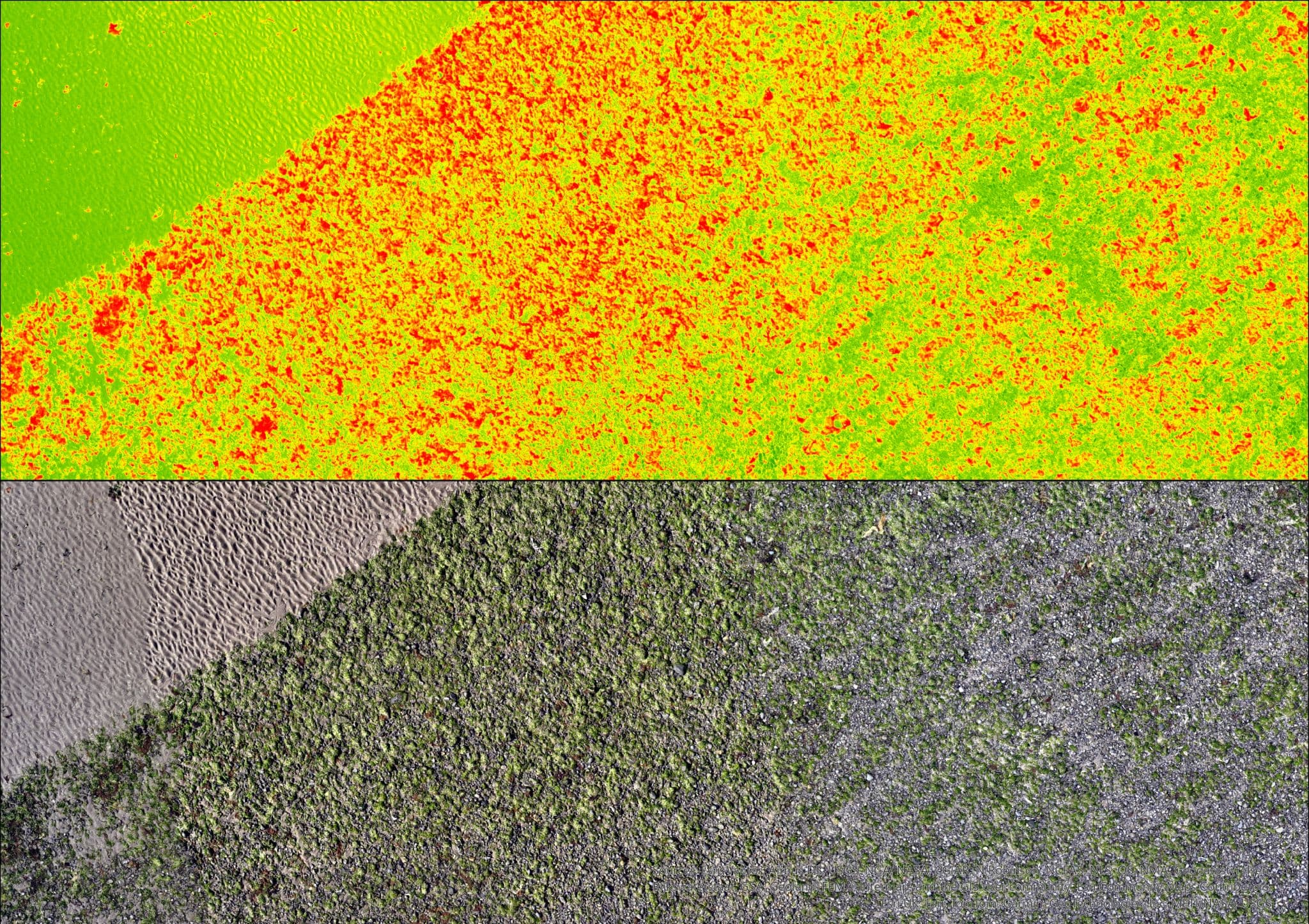 Multispectral coastal monitoring